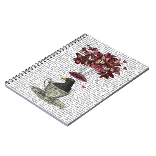 Carnet Blackbird Dans Teup (Côté gauche)