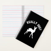 Carnet Blague Animale Drôle Vraiment Cerf (À l'intérieur)