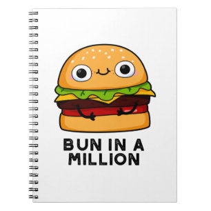Carnet Blague de Burger Drôle Bun Dans Un Million