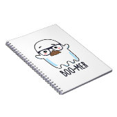 Carnet Blague de fantôme d'âge mûr drôle Boo-mer  (Côté Droit)