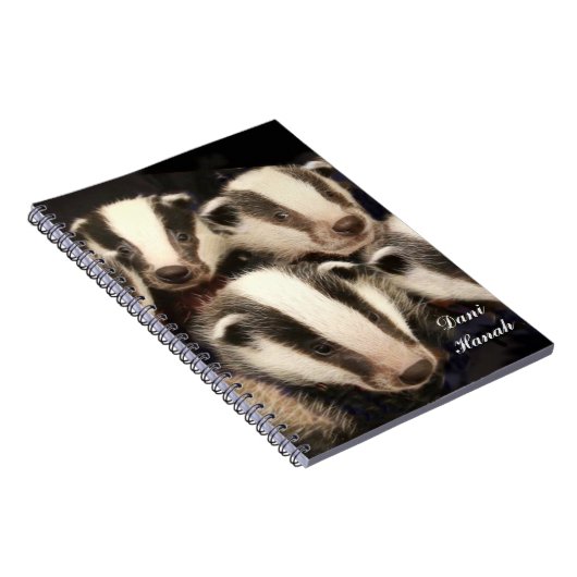 Carnet Blaireau mignon CUB (Côté Droit)