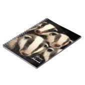 Carnet Blaireau mignon CUB (Côté gauche)