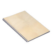 Carnet Blanc 1850 de modèle de papier parcheminé de cru (Côté Droit)