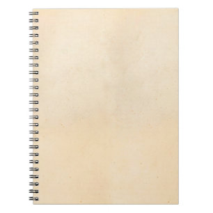 Carnet Blanc 1850 de modèle de papier parcheminé de cru