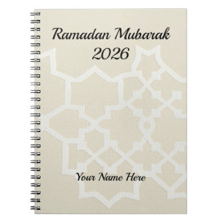 Carnet Blanc Crème Texturé Luxe
