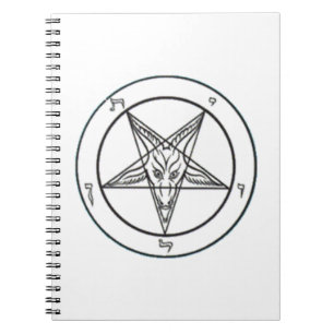 Carnet blanc de Baphomet