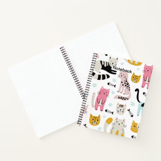 Carnet Blanc de chat (Intérieur)