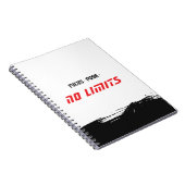 Carnet Blanc de Fitness Motivationnel (Côté Droit)