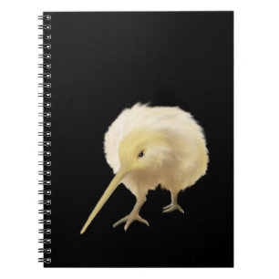 Carnet blanc de kiwi