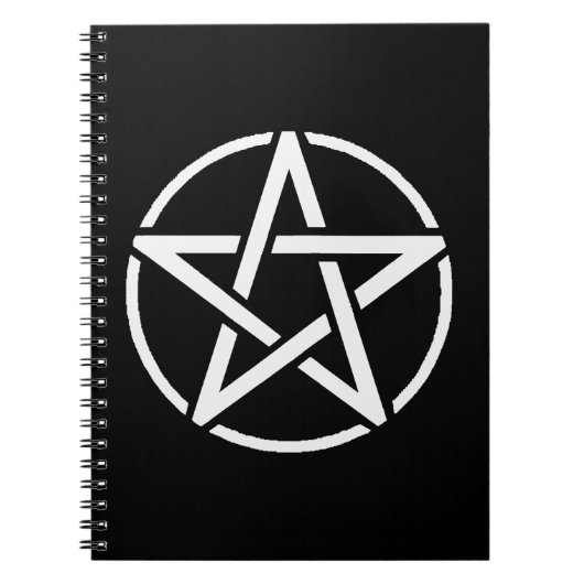 Carnet blanc de pentagramme (Devant)