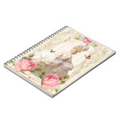 Carnet blanc de roses de Marie Antoinette (Côté gauche)
