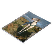 Carnet Blanc et bleu (Côté gauche)