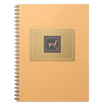 Carnet blanc Llama Whimsical