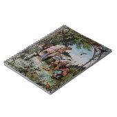 Carnet Blanche Neige attend d'être éveillé par le Prince (Côté gauche)