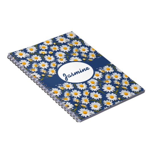 Carnet Blancs anglais sur bleu (Côté Droit)