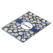 Carnet Blancs anglais sur bleu (Côté gauche)