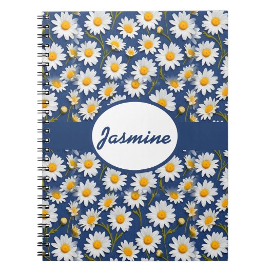 Carnet Blancs anglais sur bleu (Devant)