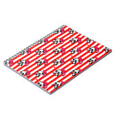 Carnet Blancs rouges mignons (Côté gauche)