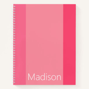 Carnet Blancs simples roses