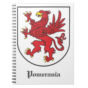 Carnet Blason de Poméranie Art majestueux du griffon