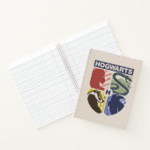 Carnet Blason Estampillé HOGWARTS™ Vintage (Intérieur)
