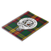 Carnet Blason et tartan du clan Buchanan (Côté gauche)