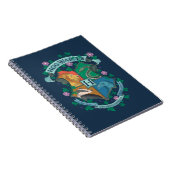 Carnet Blason floral HOGWARTS™ (Côté Droit)
