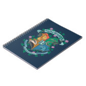 Carnet Blason floral HOGWARTS™ (Côté gauche)
