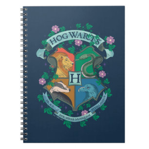 Carnet Blason floral HOGWARTS™