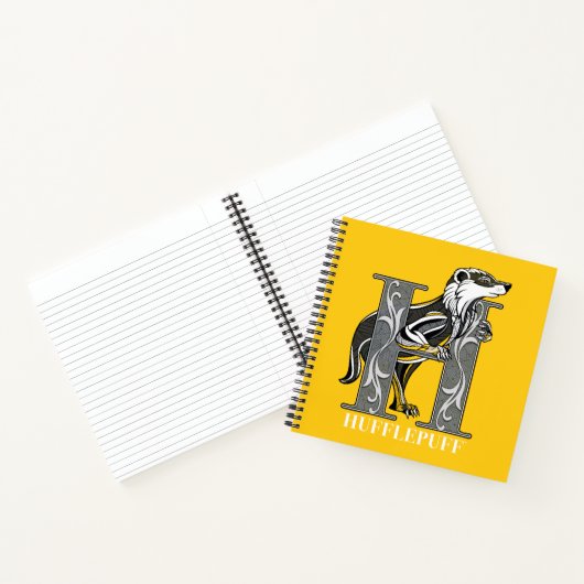 Carnet Blason hachuré de Poufsouffle™ (Intérieur)