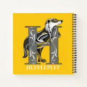 Carnet Blason hachuré de Poufsouffle™ (Dos)