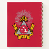 Carnet Blason Phi Sigma Kappa (Dos)