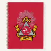 Carnet Blason Phi Sigma Kappa (Devant)
