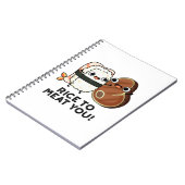 Carnet Blé Pour Vous Rencontrer Pun De Sushi Bœuf Drôle (Côté gauche)