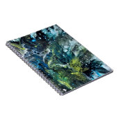 Carnet bleu Abstrait (Côté Droit)