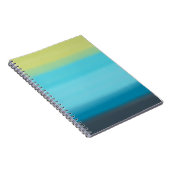 Carnet Bleu Aquarelle (Côté Droit)