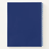 carnet , bleu, avocat (Dos)