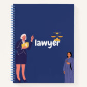 carnet , bleu, avocat (Devant)
