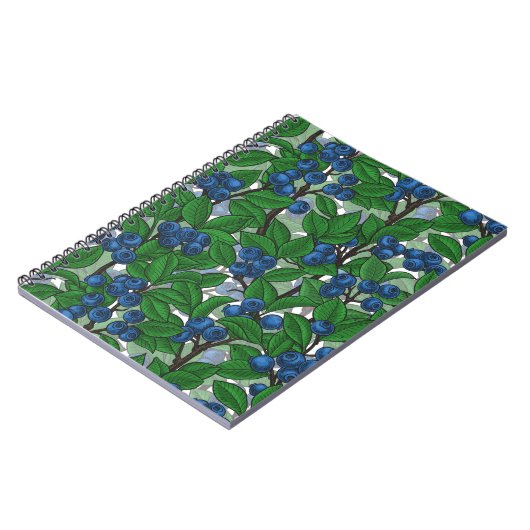 Carnet Bleu blanc (Côté gauche)