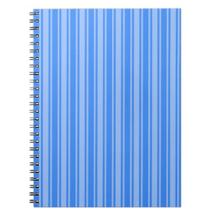Carnet Bleu bonbons rayures