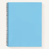 Carnet Bleu ciel (Devant)