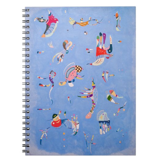 Carnet Bleu ciel | Wassily Kandinsky (Devant)