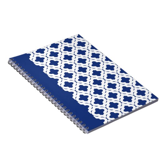 Carnet bleu classique (Côté Droit)