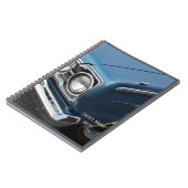 Carnet bleu classique (Côté gauche)