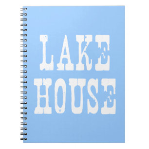 Carnet Bleu de Chambre de lac