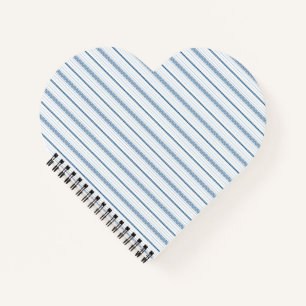 Carnet Bleu de flux diagonal