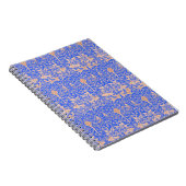 Carnet bleu de Nouveau d'art de William Morris de (Côté Droit)