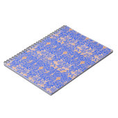 Carnet bleu de Nouveau d'art de William Morris de (Côté gauche)