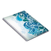 Carnet Bleu de Paisley (Côté Droit)