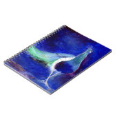 Carnet Bleu de paon 2013 (Côté gauche)